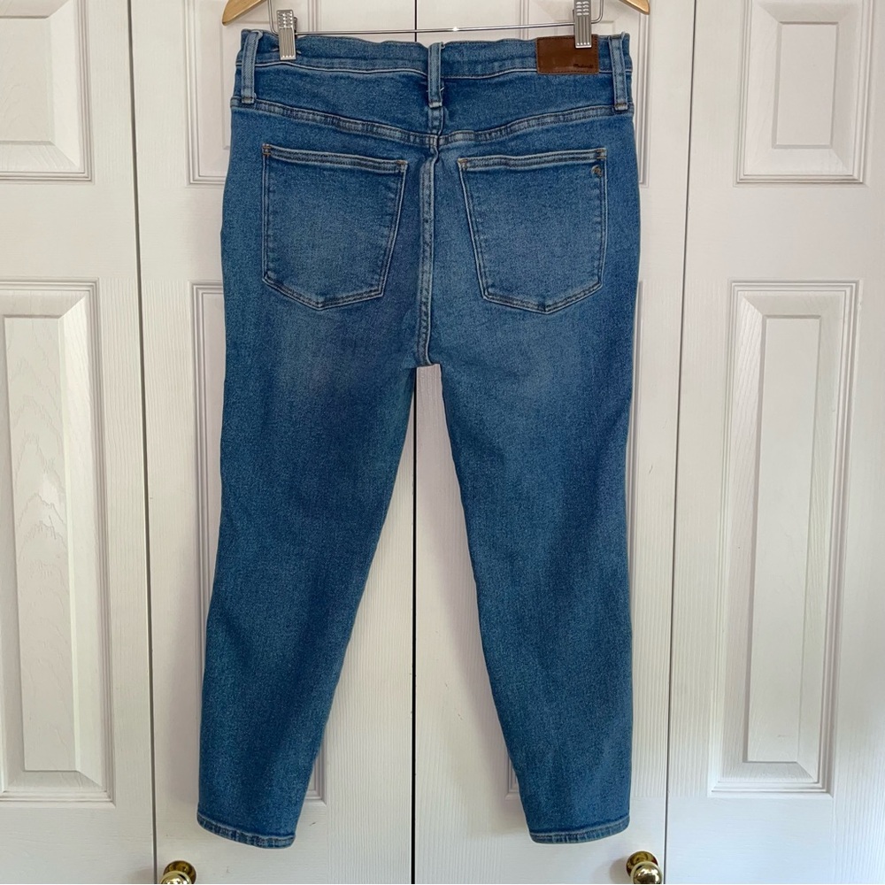 Madewell 10” high rise skinny crop Jean size 31P/L24/1/2